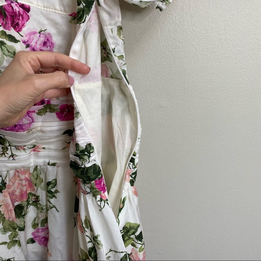 LoveShackFancy Ballet Blush Ambrette Floral Minidress - Picture 8 of 15